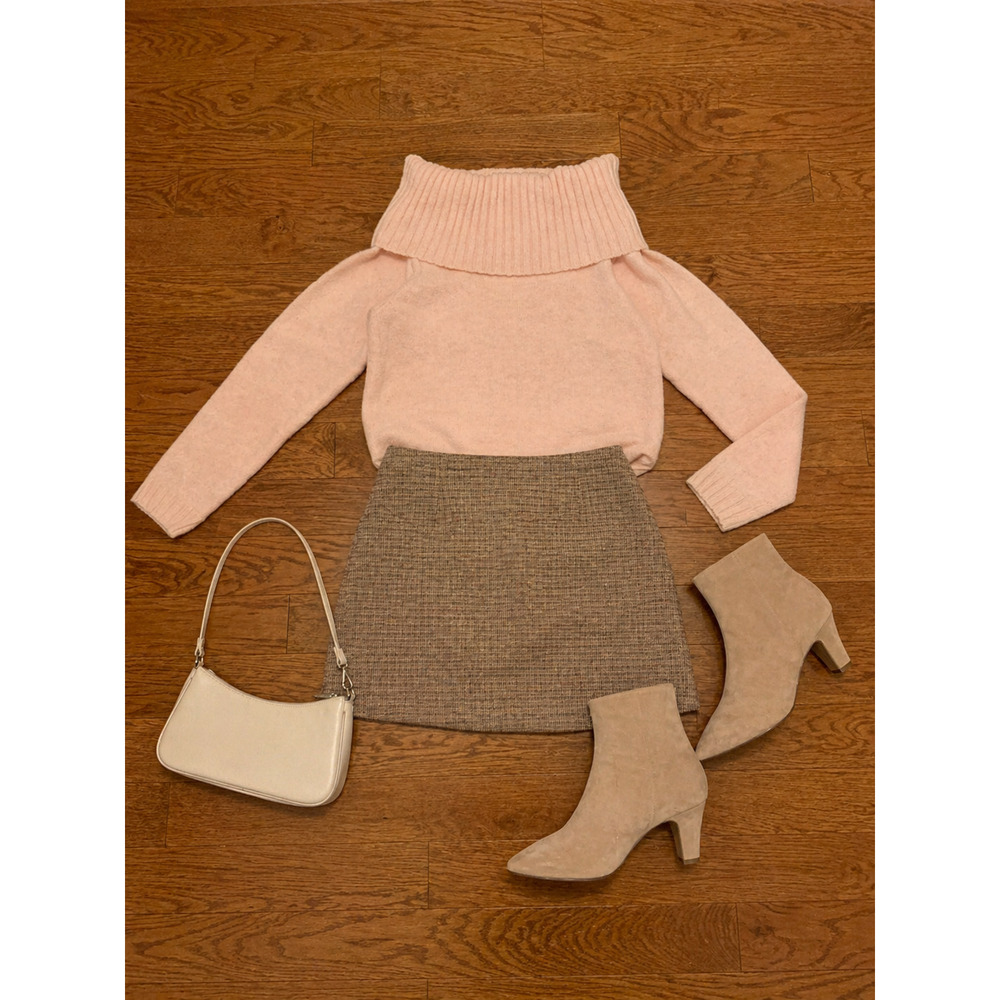 Soft Funnel Neck Sweater